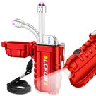 Isqueiro de arco de plasma LCFun elétrico USB C recarregável com lanterna