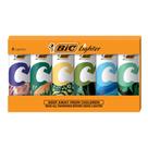 Isqueiro de bolso BIC Ecolutions Maxi, pacote com 6 unidades, ecológico Isqueiro de bolso BIC Ecolutions Maxi, pacote com 6 unidades, ecológico