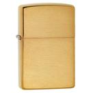 Isqueiro de bolso Zippo 168 Armor em latão escovado Isqueiro de bolso Zippo 168 Armor em latão escovado