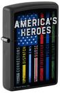 Isqueiro de bolso Zippo Buckwear America's Heroes Design
