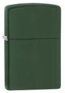 Isqueiro de bolso Zippo Classic Green Matte Original Feito nos EUA