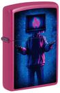 Isqueiro de bolso Zippo Flame TV Man Design Frequency