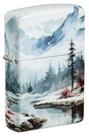 Isqueiro de Bolso Zippo Frozen Valley 540 Fosco