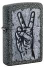 Isqueiro de Bolso Zippo Graffiti Peace Design Iron Stone