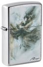 Isqueiro de Bolso Zippo Luis Royo Design Street Cromado