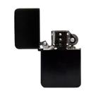 Isqueiro de Metal Pavio Fluido Recarregável Modelo Clássico Preto Isqueiro de Metal Pavio Fluido Recarregável Modelo Clássico Preto