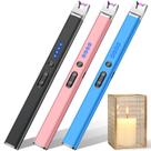 Isqueiro de velas LCFun Electric USB Recarregável Plasma Arc x3