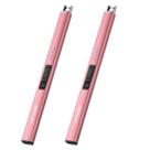 Isqueiro elétrico MEIRUBY Long Arc Windproof, pacote com 2 Isqueiro elétrico MEIRUBY Long Arc Windproof, pacote com 2