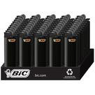 Isqueiro Mecânico BIC Maxi Pocket Preto Pacote com 50 Unidades Isqueiro Mecânico BIC Maxi Pocket Preto Pacote com 50 Unidades