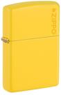 Isqueiro mecânico Zippo Classic Sunflower Logo Amarelo