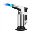 Isqueiro Metálico Tocha Flamejante Maçarico Portátil Culinário Automático à Gás Acendedor Flambador