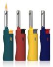 Isqueiro MK Mini Torch Recarregável Resistente ao Vento 4 Unidades