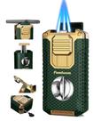 Isqueiro Pumboom All-in-One com cortador em V, furador e agulha