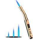 Isqueiro Yeuligo de 19,3 cm de comprimento de butano com janela visível