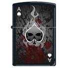 Isqueiro Zippo Ace Death 0649 Black Matte Edição Limitada
