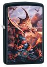 Isqueiro Zippo Anne Stokes Fire Breathing Dragon Acabamento Fosco