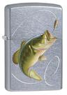 Isqueiro Zippo Bass Fishing Street Chrome 77475