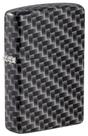 Isqueiro Zippo Design em Fibra de Carbono 540 Preto