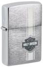 Isqueiro Zippo Harley-Davidson Bar Shield Cromado Escovado