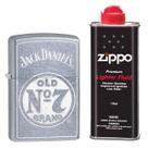 Isqueiro Zippo Jack Daniels Tennessee - Ref.: 29757 - Original + Fluído Zippo 125ml
