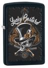 Isqueiro Zippo Lucky Bastard Caveira Preto Fosco 80196