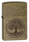 Isqueiro Zippo Tree of Life - Aço Antigo 29149
