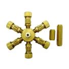 Ista divisor de co2 com 6 saidas i-568 - un