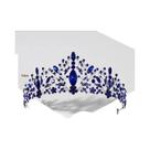 Itacazzo-cor azul Headwear nupcial, casamento Tiara, Deslumbrante, Atmosfera, Senhoras, Completo Itacazzo-cor azul Headwear nupcial, casamento Tiara, Deslumbrante, Atmosfera, Senhoras, Completo