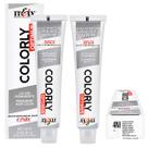 Itely Kit c/2 Tintas Colorly 4NI Castanho Intenso 60 ml
