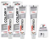 Itely Kit c/3 Tintas Colorly 4n Castanho 60 ml