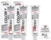 Itely Kit c/3 Tintas Colorly 4NI Castanho Intenso 60 ml