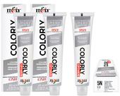 Itely Kit c/3 Tintas Colorly 5n Castanho Claro 60 ml