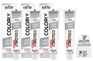 Itely Kit c/4 Tintas Colorly 3N Castanho Escuro 60 ml