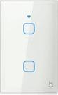 Iterruptor Touch Inteligente Wi-Fi 2 Tecla Alexa Siri TuyI - Branco