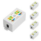 iwillink Kit com 5 Caixas de Junção Ethernet Cat6 com Conector Punch Down iwillink Kit com 5 Caixas de Junção Ethernet Cat6 com Conector Punch Down