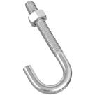 J Bolts National Hardware N232-918 2195 Zinco 8 mm x 7,6 cm J Bolts National Hardware N232-918 2195 Zinco 8 mm x 7,6 cm