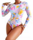 J0902-Bikini Biquíni Maiô Manga Longa Colado 5j3105