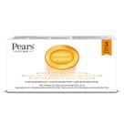 Jabón en Barra Pears Glicerina Transparente Ámbar con Aceites Naturales 3x125g