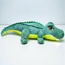 Jacaré de Pelúcia Crocodilo Olhos Brilhantes Alligator Fizzy Cor:Verde