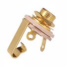 Jack Conector Mono P10 Gold Para Reparo Switchcraft Guitarra
