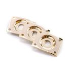 Jack Plate Retangular Dourado Com Rebaixo Tipo Les Paul LJC-GD