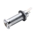 Jack plug ronsani p-10 blindado cromo para instrumentos 1555
