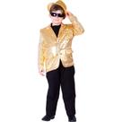 Jacket Dress Up America Sequin para crianças - festa de lantejoulas para meninos