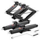 Jacks de tesoura RV VEVOR, capacidade de carga de 6.500 libras, conjunto de 4