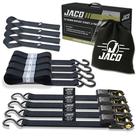 JACO Superior - Correas de Amarre con Trinquete 25 mm x 4,5 m