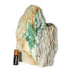 Jadeíta Pedra Pé Serrado Natural 2 a 3Kg 15 a 20cm Tipo C