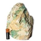 Jadeíta Pedra Pé Serrado Natural 3,4Kg 17cm Tipo C - Cristais de Curvelo