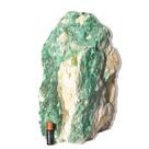 Jadeíta Pedra Pé Serrado Natural 9Kg 29cm Tipo B - Cristais de Curvelo