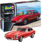 Jaguar E-type Coupe 1/24 - Revell 07668 - Kit para Montar 142 Pçs - 18,7cm Jaguar E-type Coupe 1/24 - Revell 07668 - Kit para Montar 142 Pçs - 18,7cm