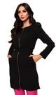 Jaleco Charm Forrado Cetim Gabardine com elastano Preto